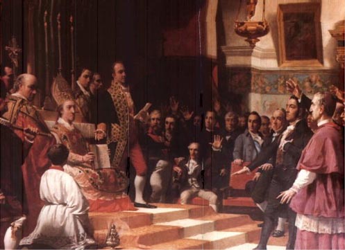 Juramento de las Cortes de Cadiz